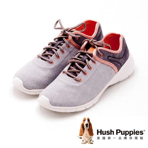 Hush Puppies DIBAYA CYPRESS系列 綁帶機能運動鞋 女鞋-灰(另有深藍)