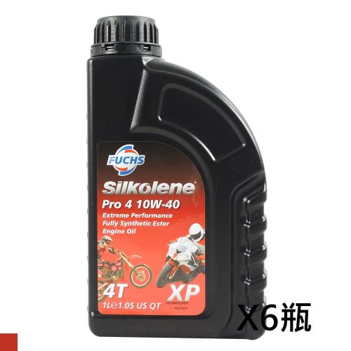  FUCHS 賽克龍 silkolene Pro 4 XP 4T 10W40 酯類 全合成機油 1L*6入