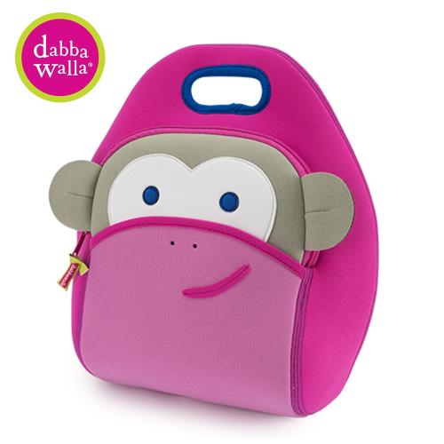 美國Dabbawalla瓦拉包 - 粉紅猴子手提包