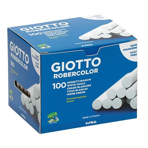 義大利 GIOTTO 無毒環保粉筆(校園白色100入)