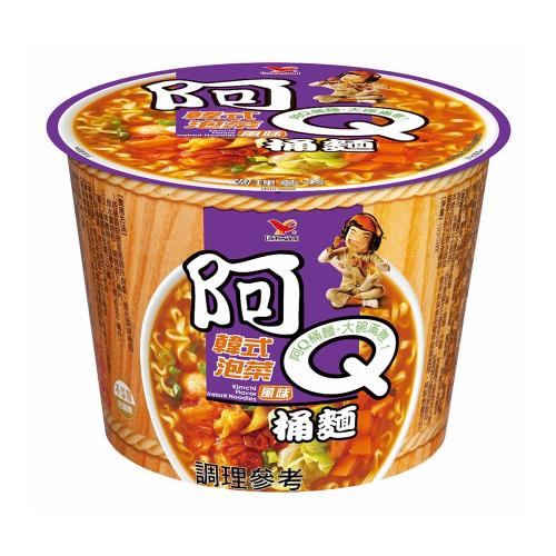 【阿Q桶麵】 韓式泡菜風味桶3入/組
