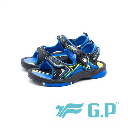 G.P 兒童磁扣式涼鞋 防水止滑 童鞋 - 寶藍 (另有黑桃、綠)