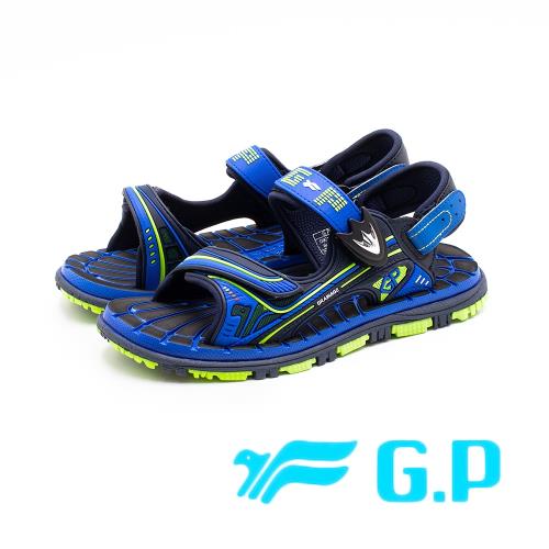G.P 經典款VI-兒童舒適涼拖鞋 童鞋 - 藍(另有桃)