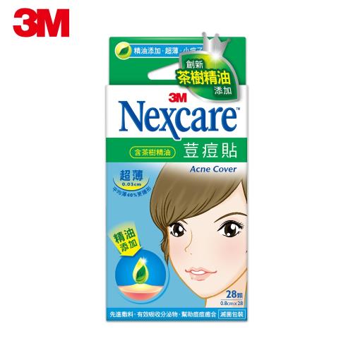 3M Nexcare 茶樹精油荳痘隱形貼-ETA028超薄小痘型