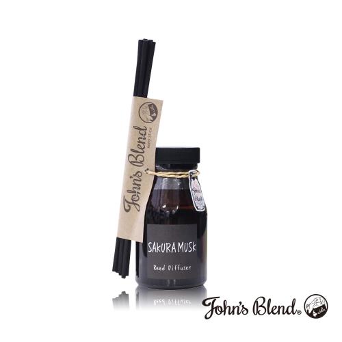 日本John′s Blend 室內香氛擴香瓶(140ml/瓶)(麝香櫻花SAKURA MUSK)