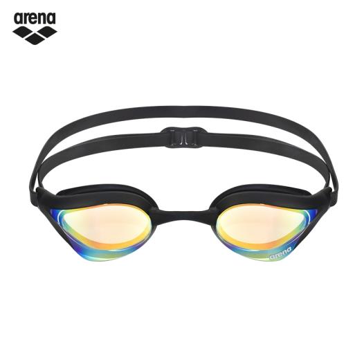 ARENA AGL-240M 高效防霧競速泳鏡 黑色