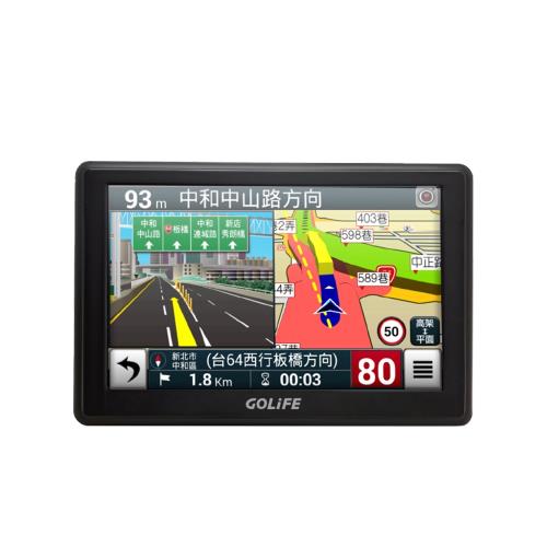 GOLIFE-GOPAD DVR 5多功能Wi-Fi行車記錄聲控導航平板(搭贈16G記憶卡)