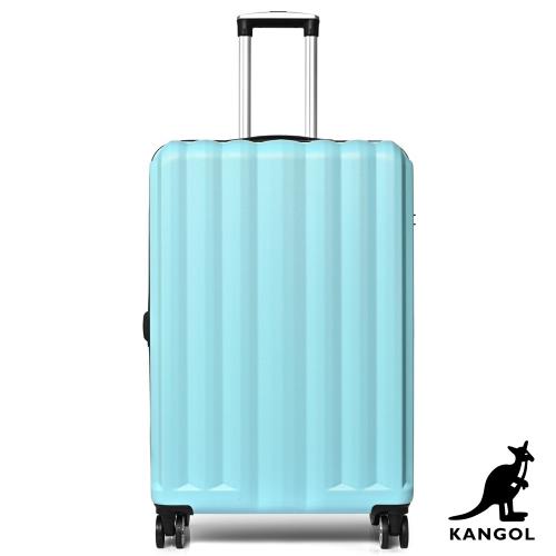 KANGOL-英國袋鼠海岸線系列ABS硬殼拉鍊28吋行李箱-共4色