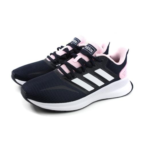 adidas RUNFALCON 慢跑鞋 運動鞋 深藍/粉紅 女鞋 EF0152 no749