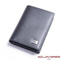 【CUMAR】經典義大利牛皮細壓紋-名片夾