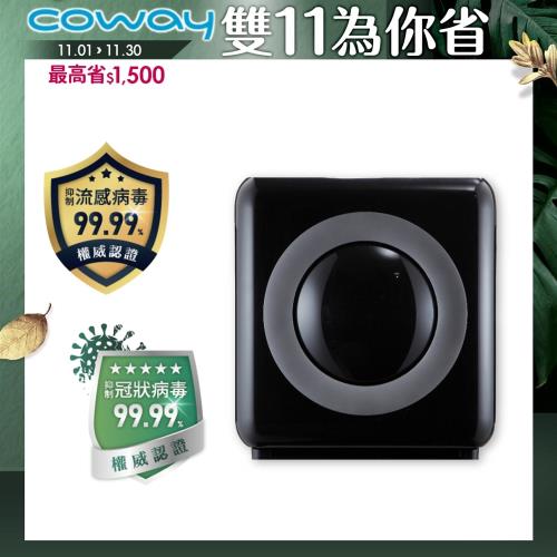 回饋10%東森幣/折扣金↘韓國Coway 旗艦環禦型空氣清淨機AP-1512HH(黑)-庫