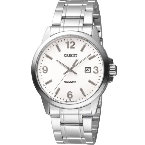 ORIENT 東方錶 時尚都會紳士錶(SUNE5005W)41mm