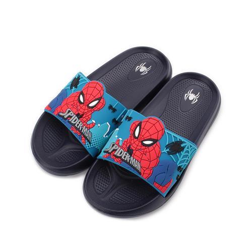 蜘蛛人 SPIDERMAN 立體輕量拖鞋 藍 MNKS99016 中大童鞋 鞋全家福