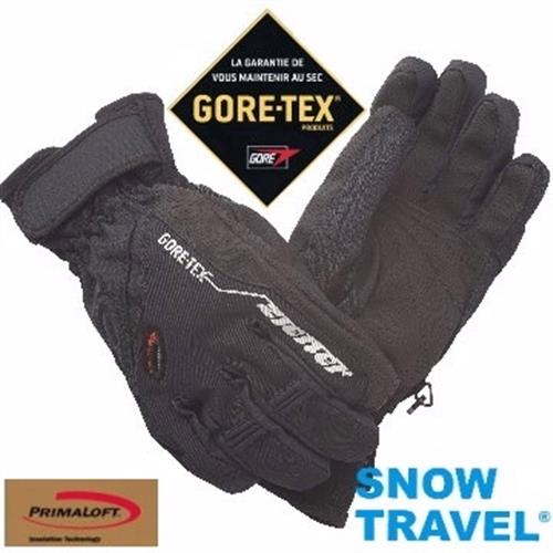 【SNOW TRAVEL】AR-62黑色 / 德國頂級GORE-TEX+PRIMALOFT防水防寒專業手套
