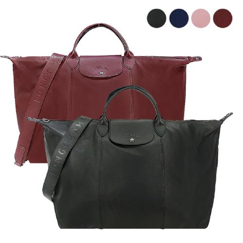 Longchamp best sale cuir large