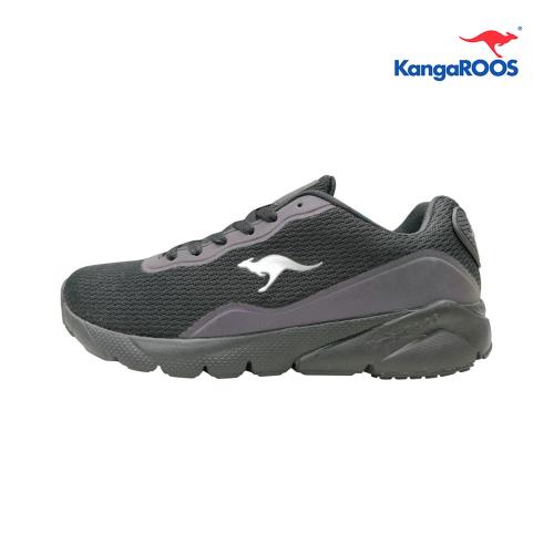 KangaROOS RUN SWIFT 科技未來感男慢跑鞋 黑 KM91080