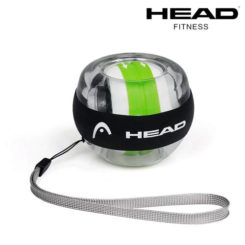 HEAD海德 炫彩螺旋腕力球 單色LED燈 專用手腕帶 止滑矽膠 免裝電 腕力訓練 抓握力 傷後復健