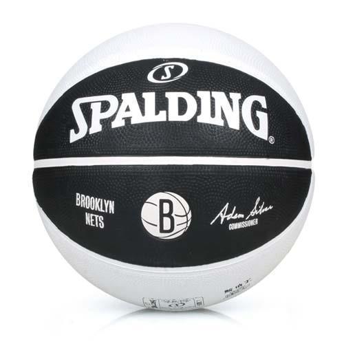 SPALDING 籃網 NETS 籃球-附球針 7號球 NBA 斯伯丁