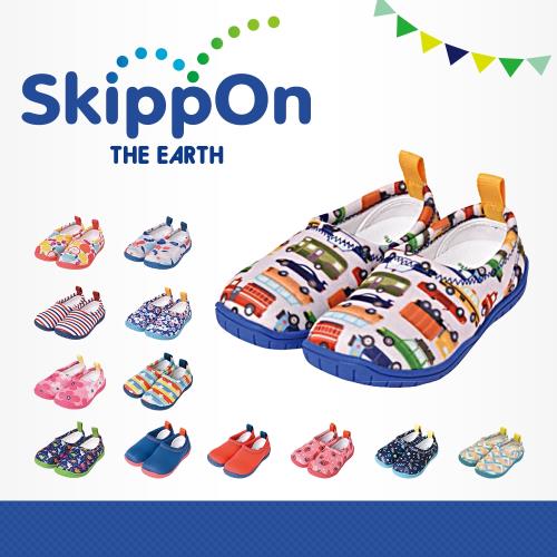【日本SkippOn】「ISEAL VU系列」兒童休閒機能鞋〈車車總動員 〉