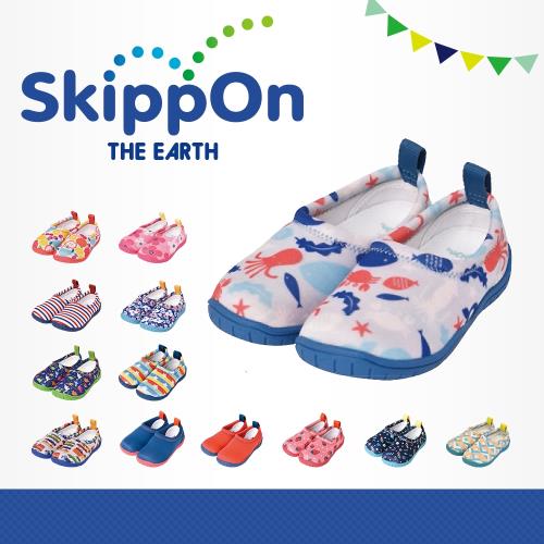 【日本SkippOn】「ISEAL VU系列」兒童休閒機能鞋〈海洋樂園 〉