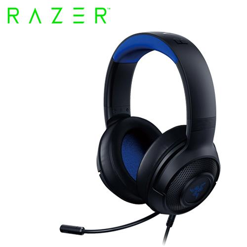 【Razer 雷蛇】Kraken X 北海巨妖X 電競耳機 藍黑色