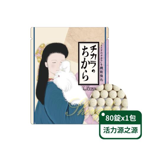 【日本WOOLY】兔子活力源之源保健食品80錠/包(活力源之源/寵物保健)
