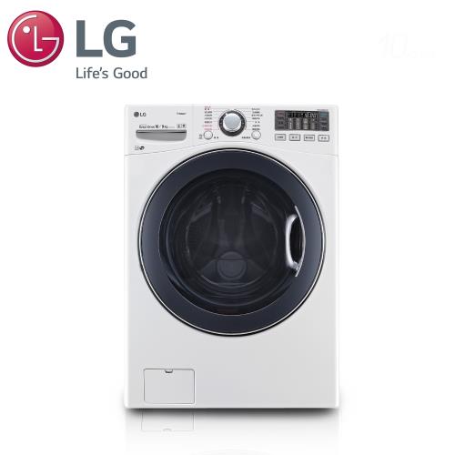 【LG 樂金】16kg Wifi蒸氣洗脫烘滾筒洗衣機 /典雅白 WD-S16VBD (送基本安裝+舊機回收)