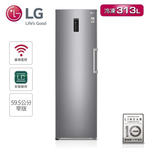 【LG樂金】 313L 直驅變頻單門冷凍冰箱(精緻銀)GR-FL40SV(送基本安裝+舊機回收)