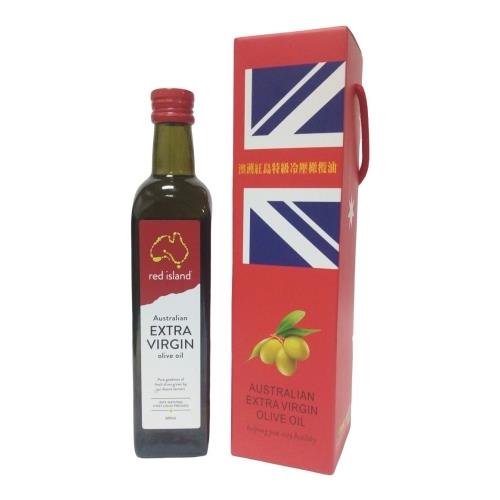 【red island 紅島】澳洲特級冷壓初榨橄欖油500ml單入禮盒