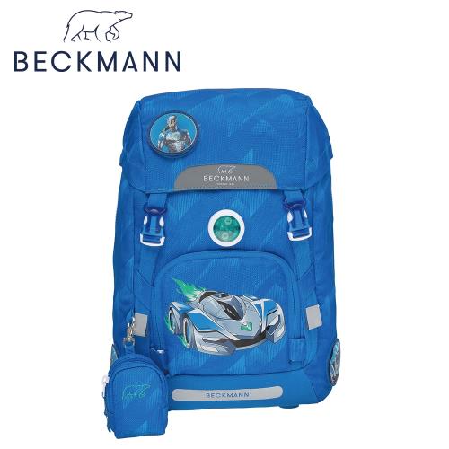 【Beckmann】兒童護脊書包22L-帥氣跑車