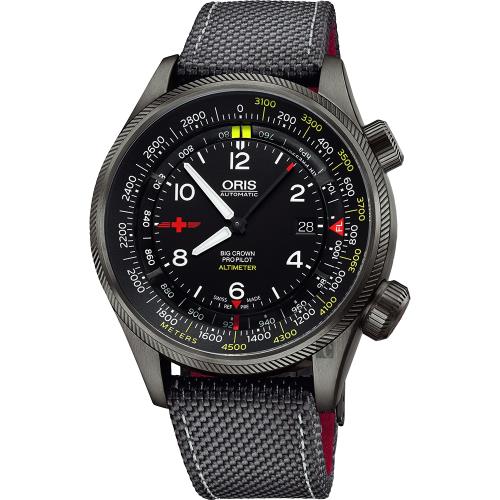 Oris豪利時 Altimeter Rega 瑞士空中救援限量錶-47mm 0173377054264-Set52316GFC