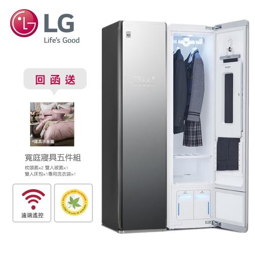 【LG樂金】WiFi Styler 蒸氣輕乾洗機(奢華鏡面款) E523MR(含基本安裝) 