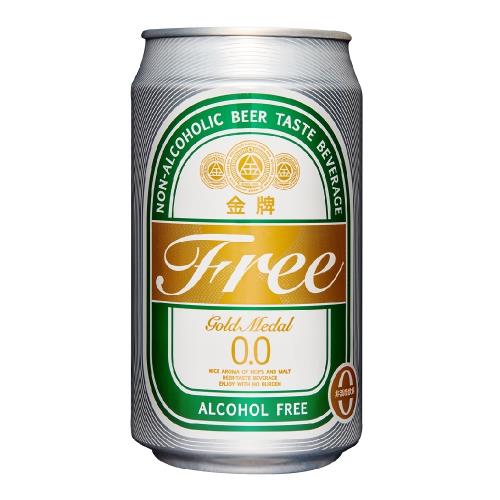 【台酒】 金牌FREE 啤酒風味飲料(330ml*24 罐)
