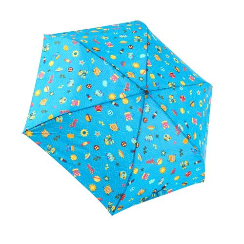 RAINSTORY雨傘-怪獸星球(藍)抗UV手開輕細口紅傘