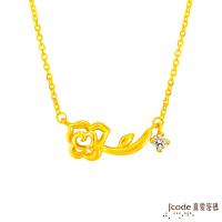 Jcode真愛密碼 真愛-薔薇戀曲黃金項鍊