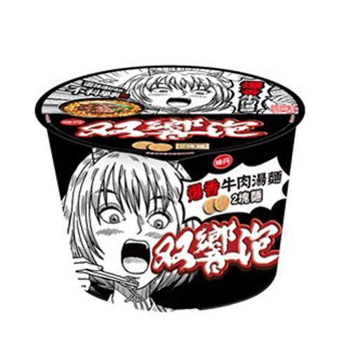 【味丹】雙響泡 爆香牛肉湯麵(12桶/箱)