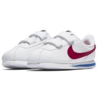Nike Cortez Basic SL PSV 童鞋 中童 休閒 阿甘 皮革 魔鬼氈 白藍紅 運動世界904767-103