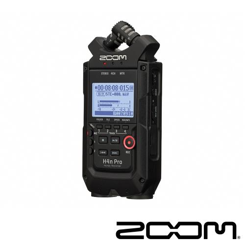 ZOOMH4nPro多軌專業手持數位錄音機(黑)-公司貨