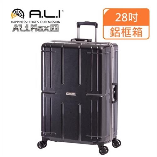(A.L.I)28吋 台日同步Ali Max 鋁框行李箱/旅行箱(011RA黑色)