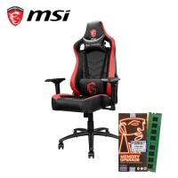 【組合包】 MSI微星 CH110 龍魂電競椅 +Kingston金士頓 8GB DDR4 2666 記憶體(PC用)*5