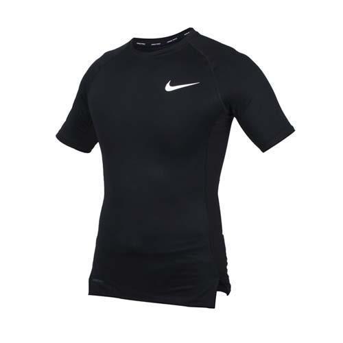 NIKE 男短袖緊身衣-路跑 慢跑 運動上衣 健身 訓練 DRI-FIT 短袖T恤