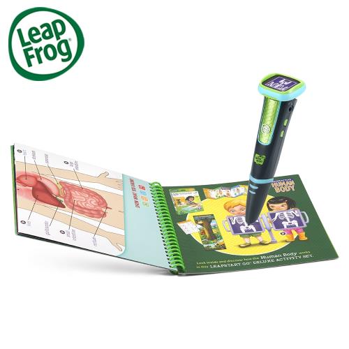【LeapFrog】LeapStartR Go 點讀Go學習筆(綠色)+啟蒙學習34本(幼兒2-3、5-15+兒童1、3-10+行動1+行動2)
