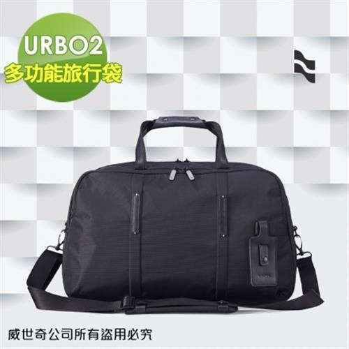 (LOJEL)包袋配件 URBO2 多功能旅行袋 可掛行李箱(經典黑-18LW01)
