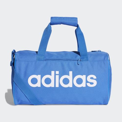 【現貨】ADIDAS LINEAR CORE DUFFEL (XS) 旅行袋 手提袋 健身 藍 【運動世界】 DT8620