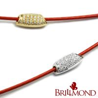 【BRILLMOND JEWELRY】鑽米18K金鑽石手鍊(18K金雙色選)