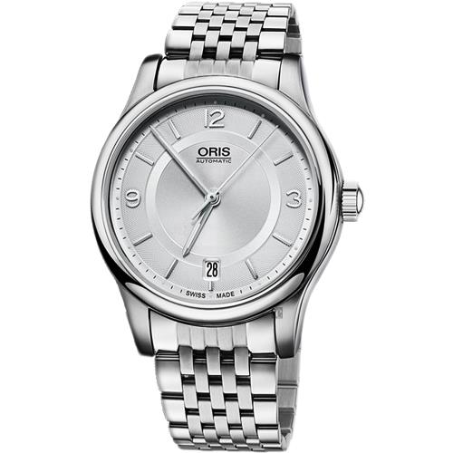ORIS豪利時Classic日期機械錶-37mm0173375784031-0781861