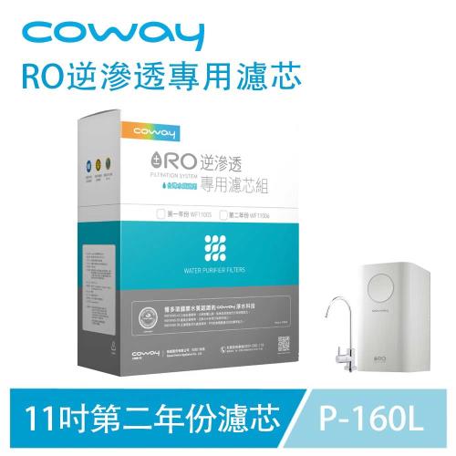 Coway RO逆滲透專用濾芯組11吋第二年份 (適用P-160L機型)-庫