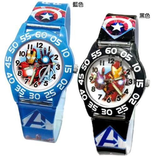 漫威復仇者聯盟鋼鐵人兒童錶手錶卡通錶 A1-1707【卡通小物】