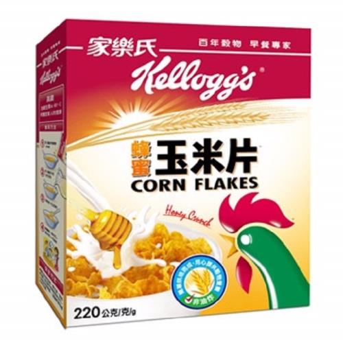 【家樂氏】玉米片10盒;3種口味任選(香甜/蜂蜜/可可球)