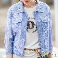 MONS法式工藝優雅蕾絲外套